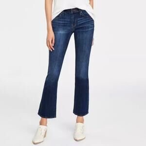 Lucky Brand Sweet Boot Cut Mid Rise Jeans Med-Dark Wash Stretch Denim Size 12/31